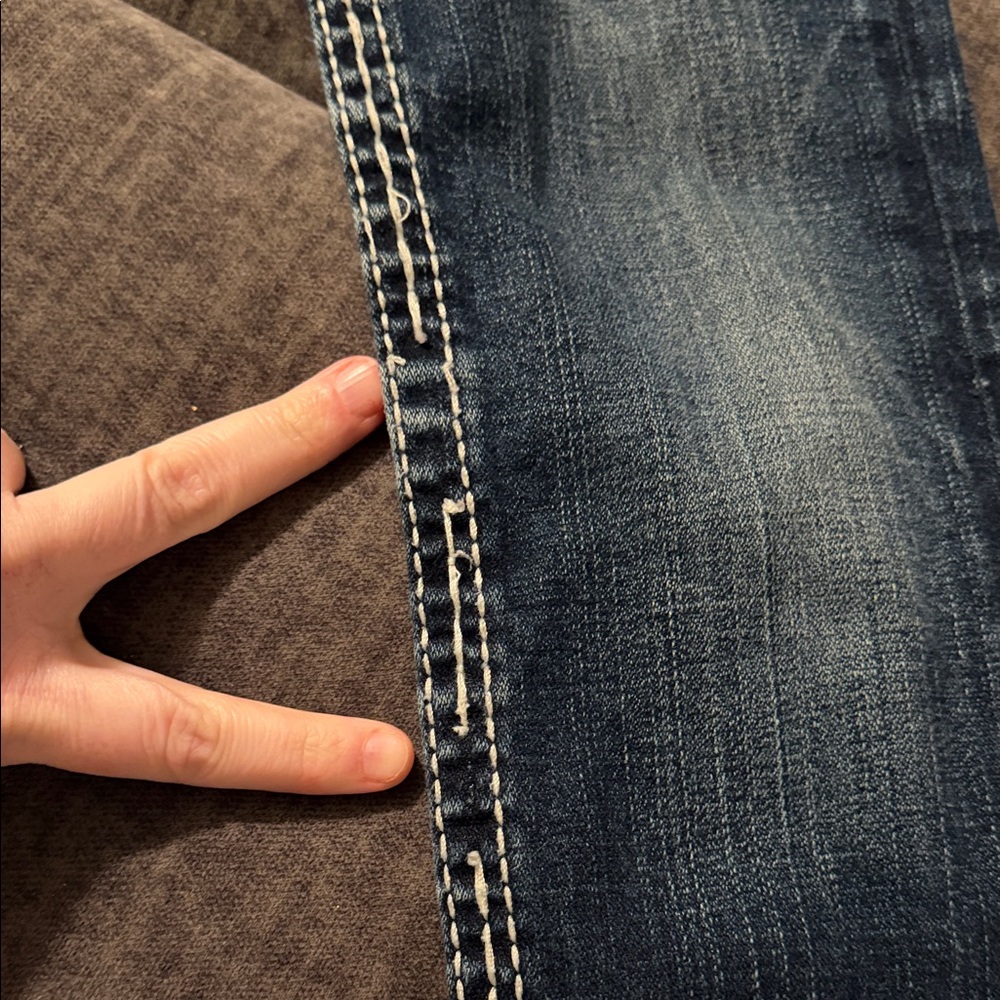 True Religion Girls Skinny Boot Jeans Sz 10 - Picture 9 of 11